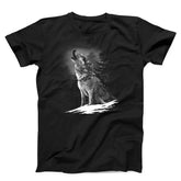 Wolf Realistic Animal Howling Unisex T-Shirt